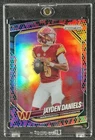 JAYDEN DANIELS 2025 PANINI PRIZM #278 SNAKESKIN SP COMMANDERS
