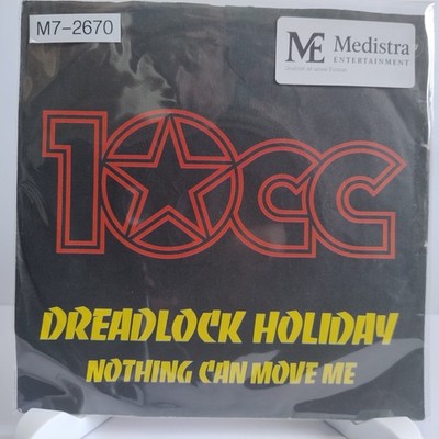 10cc   Dreadlock Holiday, 7'' Vinyl (G/G-), Mercury, M7-2670