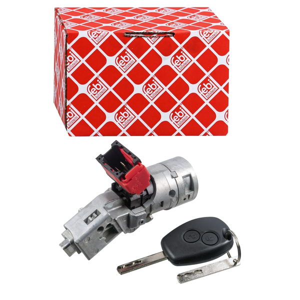 febi Lenkschloss ZüNdschloss FüR Renault Clio 3 Twingo 2 Kangoo Dacia Duster-image