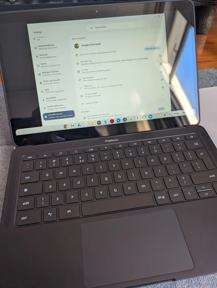 Google Pixelbook Go Intel M3 64GB SSD Laptop all accessories superb condition - Image 2 of 4