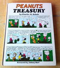 Peanuts Treasury Charles Schulz 1968 Vintage Comic Strip Book HB HC