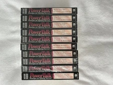 Anthony Robbins - Power Talk (Audio Magazine) LOT of 10 - Cassette Tapes 1993