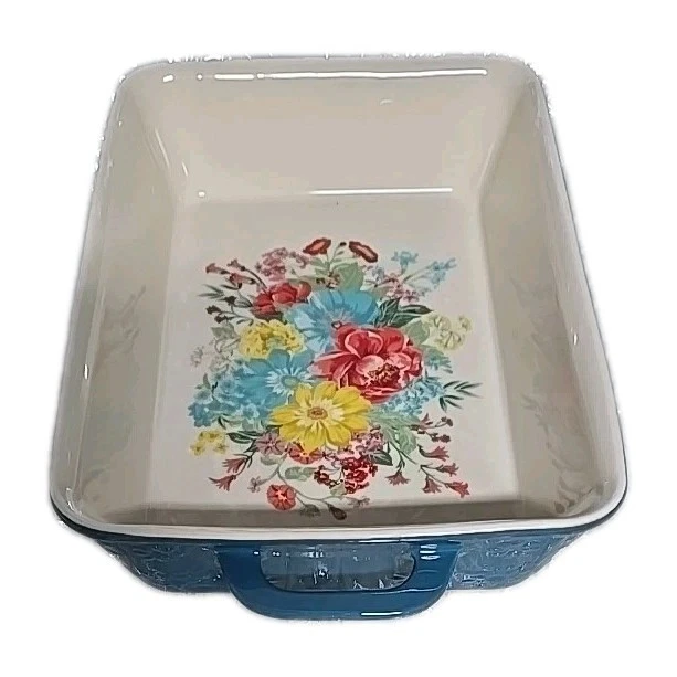 Pioneer Woman ~ FANCY FLOURISH ~ 9" x 13" Rectangular ~ Stoneware Baking Dish
Opens in a new window