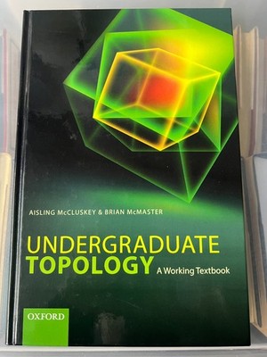UNDERGRADUATE TOPOLOGY - MCCLUSKEY & MCMASTER - NEW HARDBACK