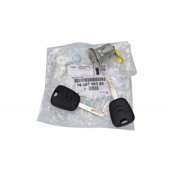 Barillet serrure de porte avant gauche Citroën C1 1.0 1.4 HDi Peugeot 107