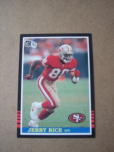 Jerry Rice #2 1996 Panini Donruss What If card