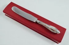 Mappin & Webb Sheffield Silver Butter Knife Harvest Pattern 1910 Vintage