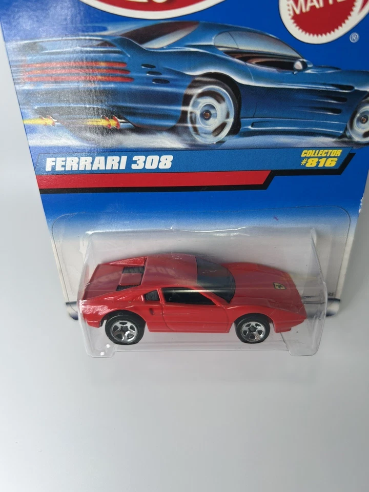 Ferrari 308 1997 Hot Wheels rojo número de coleccionista #816 nuevo Foto 2 de 4