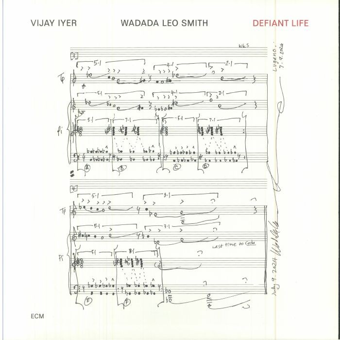 IYER, Vijay/WADADA LEO SMITH - Defiant Life - Vinyl (LP + booklet)