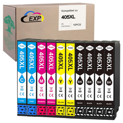 EXP Patronen kompatibel Epson 405XL WorkForce WF 3820 3825 3830 4820 4825 4830