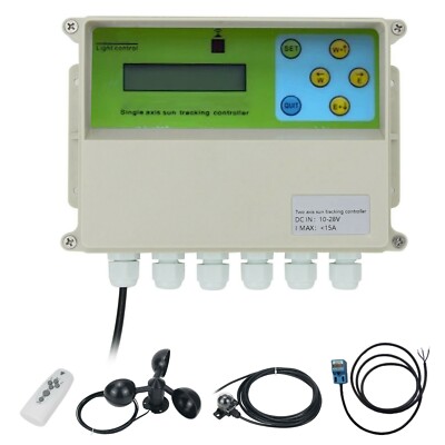 FOR Solar Panel Track Single Axis Electronic LCD Solar Tracker Controller EL