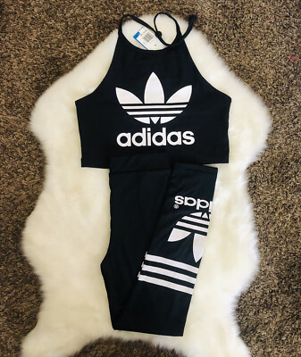 adidas women's leggings set