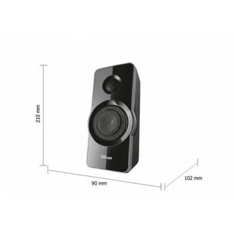 Trust Tytan 2.1 Casse per PC con Subwoofer in Legno e Telecomando - Imagen 3 de 5