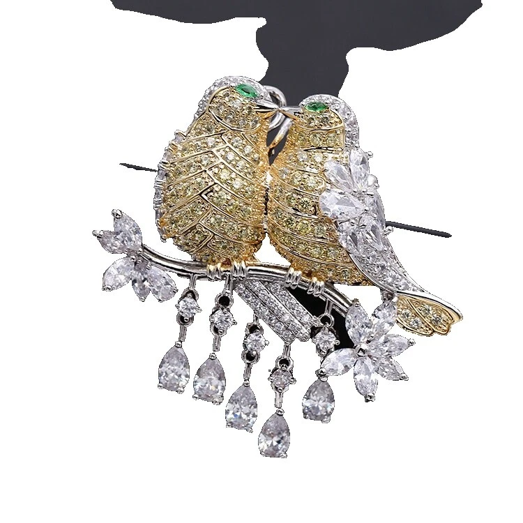 Chapado en Oro de varias tonalidades Prendedores y broches de moda belleza