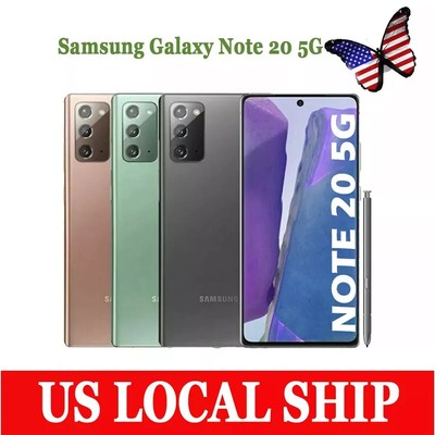   New Samsung Galaxy Note20 5G 128GB/256GB SM-N981U Factory Unlocked