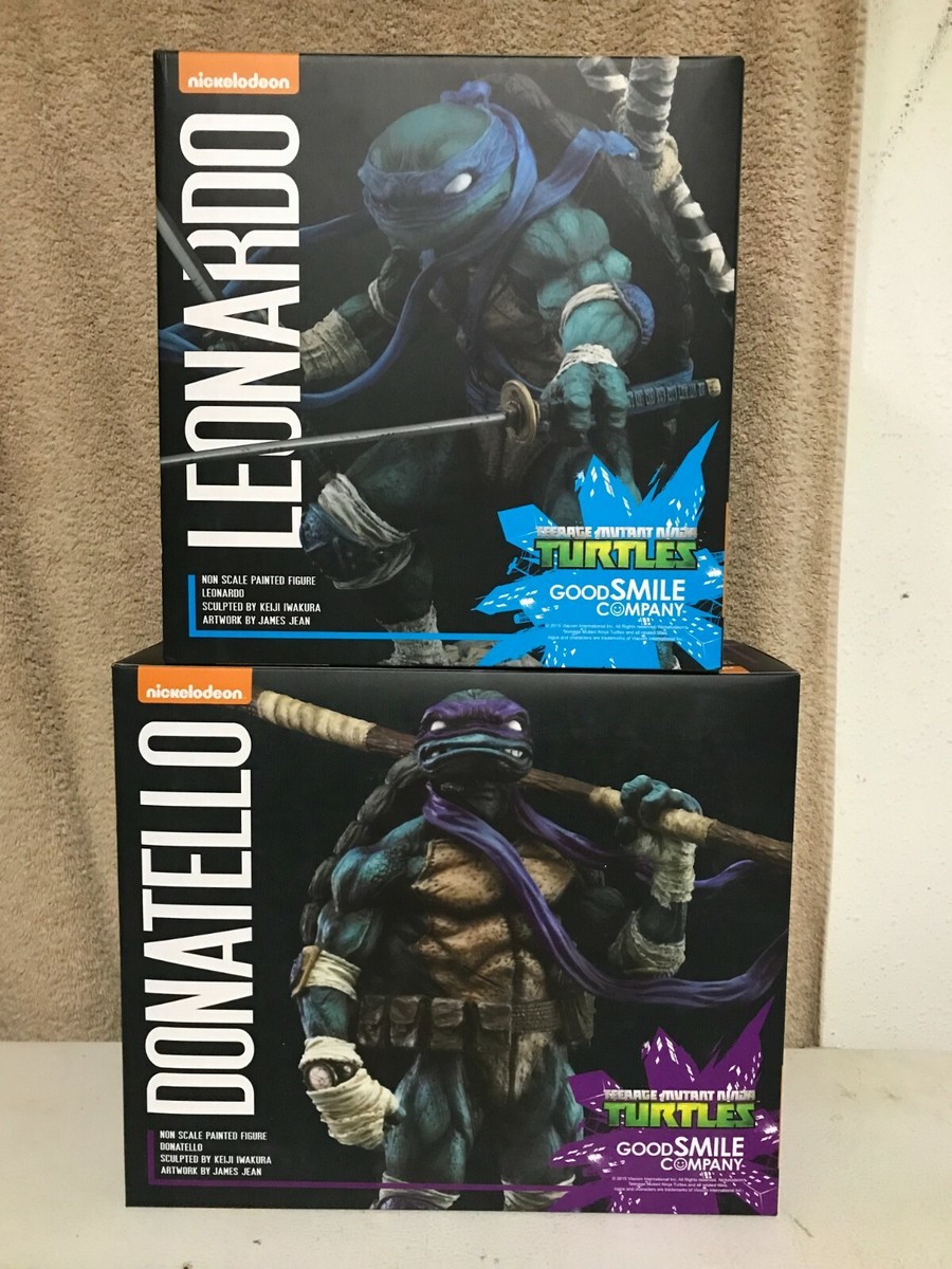 DONATELLO & LEONARDO Painted Figure Teenage Mutant Ninja Turtles