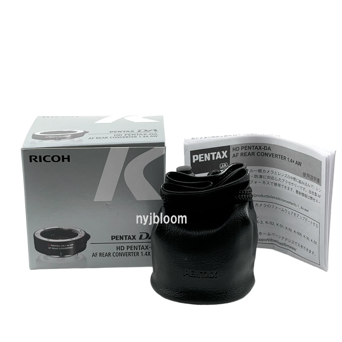 New HD PENTAX DA AF Rear Converter 1.4X AW for KAF2 Mount Lens