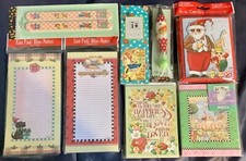 Mary Engelbreit Mixed Lot 8 Items Emery Board, Note  Holiday Cards, List Pads