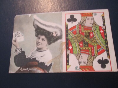 Comic Postkarten ''Ein guter Partner'' verschickt Eastleigh RSO 1906