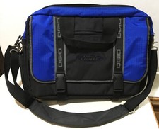 Ogio Sport Bud Light Laptop Messenger Bag Blue Black Top Handle Shoulder Strap