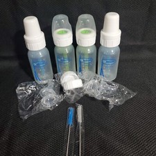 Dr. Browns Natural Flow Anti-Colic Baby Bottles, Lot of 4 4oz Bottles
