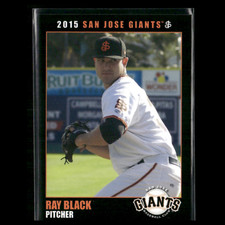 Ray Black 2015 San Jose Giants Team Set 