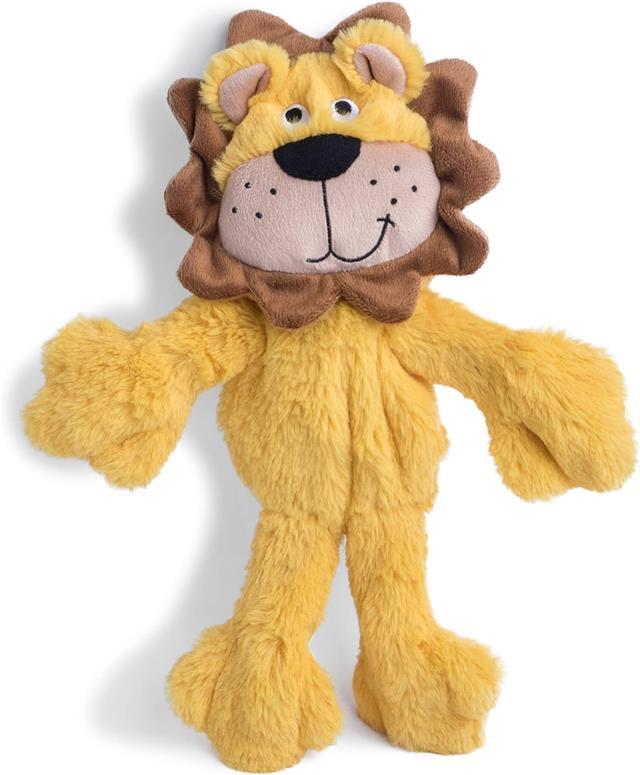 Petface Lion Plush Toy for Dogs Fun Squeaker Lightweight Safe