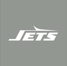 New York Jets Vinyl Decal Car Window Laptops Toolbox Locker Truck Cornhole 