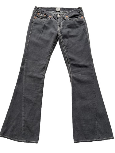 Vintage True Religion Women's Jeans Flared Low Rise Made in USA