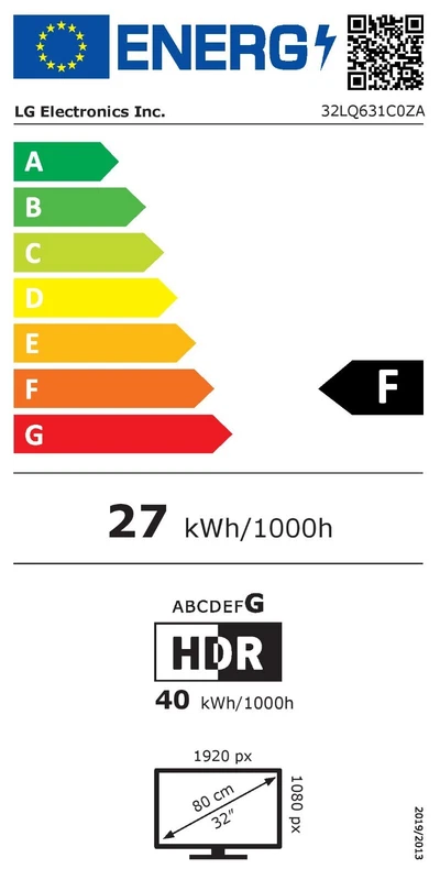 Smart Tv 32 Pollici LG Full HD Televisore LED HDR TivùSat Certificato OFFERTA, fotografia 6 di 6