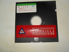 Vintage Leading Edge Model D Word Processing Tutorial 5.25 Floppy Disk