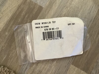 Husqvarna 576399001 Bevel Gear 10X1.25 T27 Screw Craftsman Snow Thrower 525LST