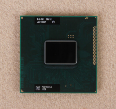Core i7-2640M 2.8GHz Dual Core Socket G2 Laptop Processor CPU Good Working #F2
