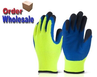 B-Flex BF3 Thermo-Star Latex Palm Coated Thermal Cold Winter Warm Grip Gloves