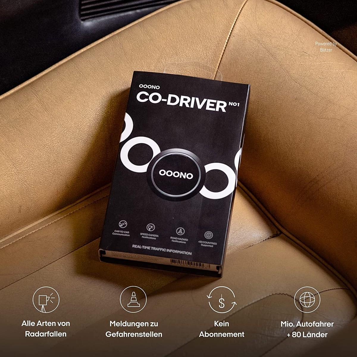 OONO + Batterie / CO-DRIVER NO1: Warnt Vor Blitzen In Echtzeit! / OOONO Blitzer