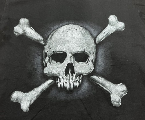 Vintage Giant Cypress Hill Skull & Bones Rap Tee Size Medium Shirt NOS - Picture 2 of 5