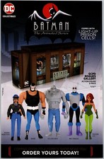 Batman Animated GCPD Rogues Gallery Print Ad Figure Poster Art PROMO Original DC