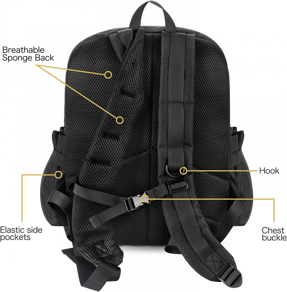 STEAMEDBUN Ita Bag Crossbody Small Pin Display Bag With Insert, Negro , 6.7 Inches X 3.5 Inches X 8.9 Inches