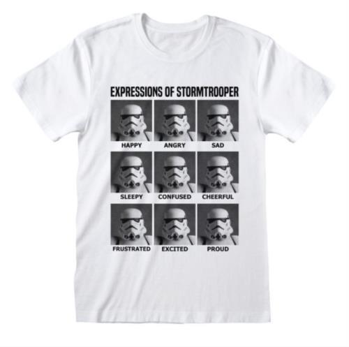 ALTRA STAR WARS ESPRESSIONI DI STORMTROOPER (XL) T shirt