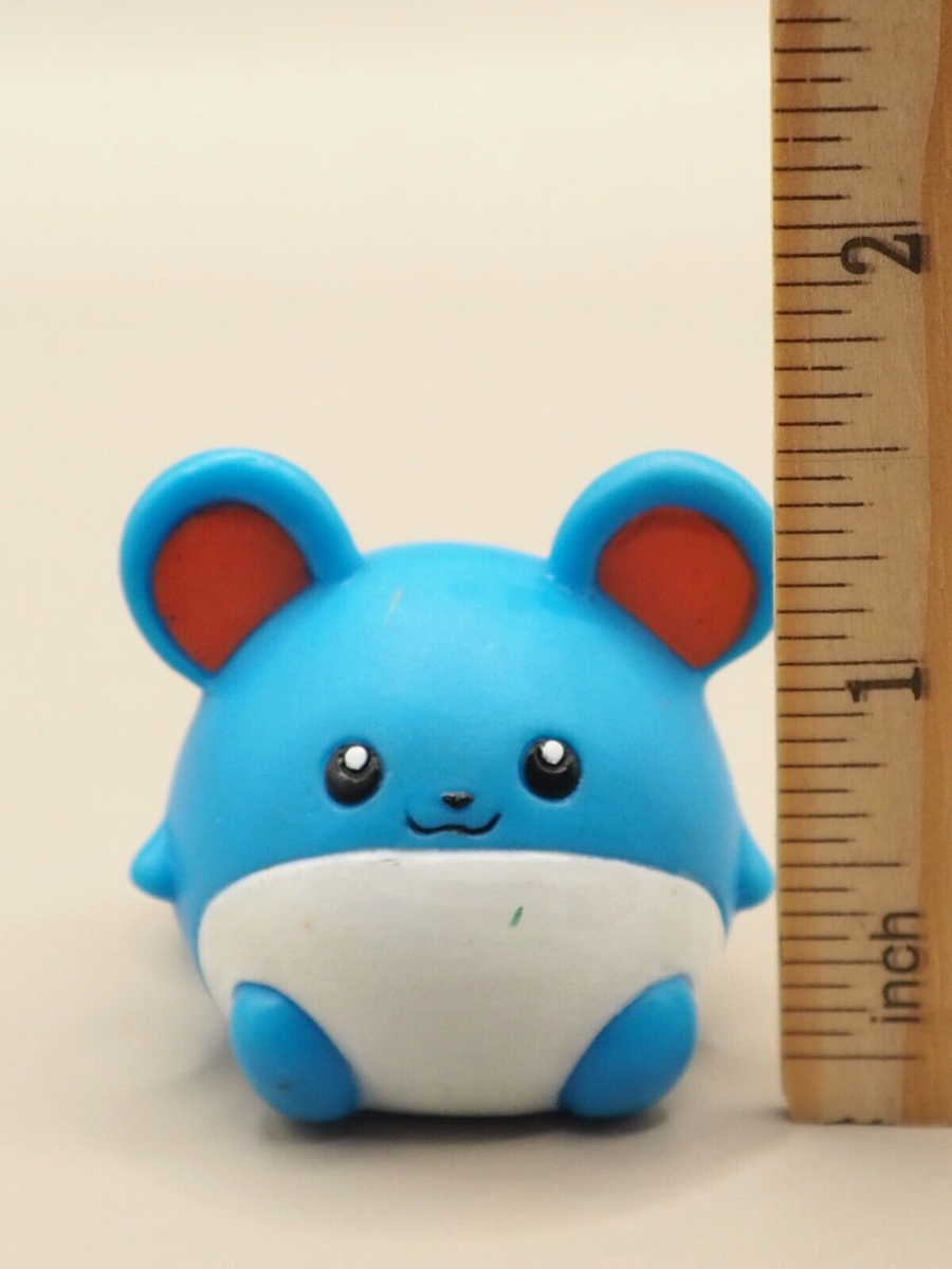 pokemon petito マリル 2014 Marill Pokemon Finger Puppet Figure Bandai Vinyl Toy Nintendo