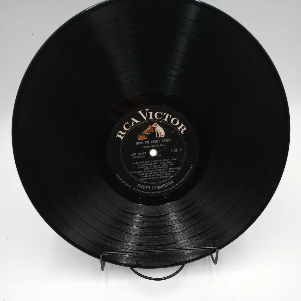BOXDG29 George Beverly Shea - Hark! The Herald Angels Mono RCA Victor LP - Image 2 of 4