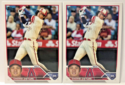 2023 Topps Series 2 - # 600 Shohei Ohtani - Los Angeles Angels (2 Cards)