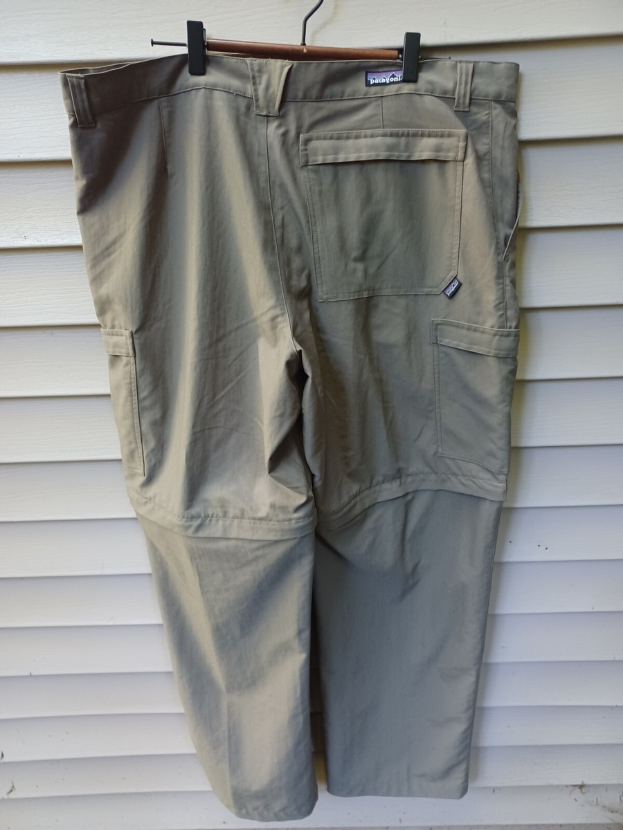 Patagonia Continental Zip off Convertible Pants Men's 40x34