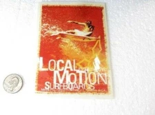 LOCAL MOTION STICKER Local motion surfboards  made in Hawaii  