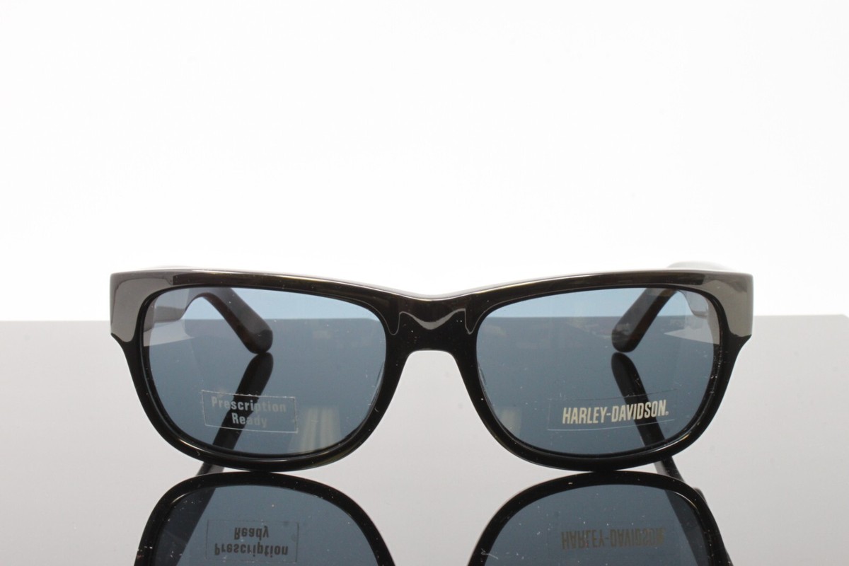 Harley Davidson men's sunglasses HDX803-BLK3 Black 55mm Blue Lens