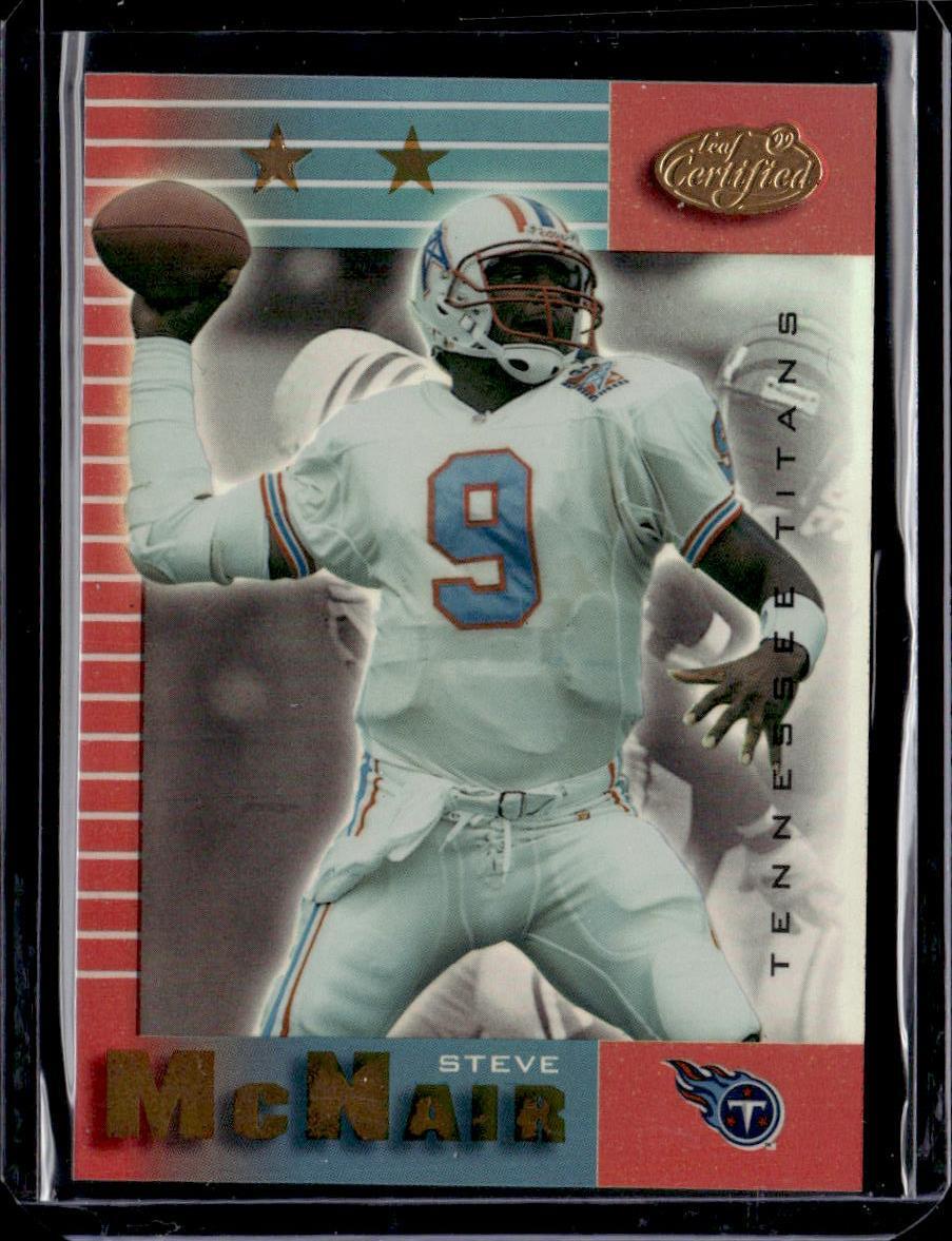 1999 Leaf Certified #147 Steve Mcnair #147 Mirror Red | eBay
