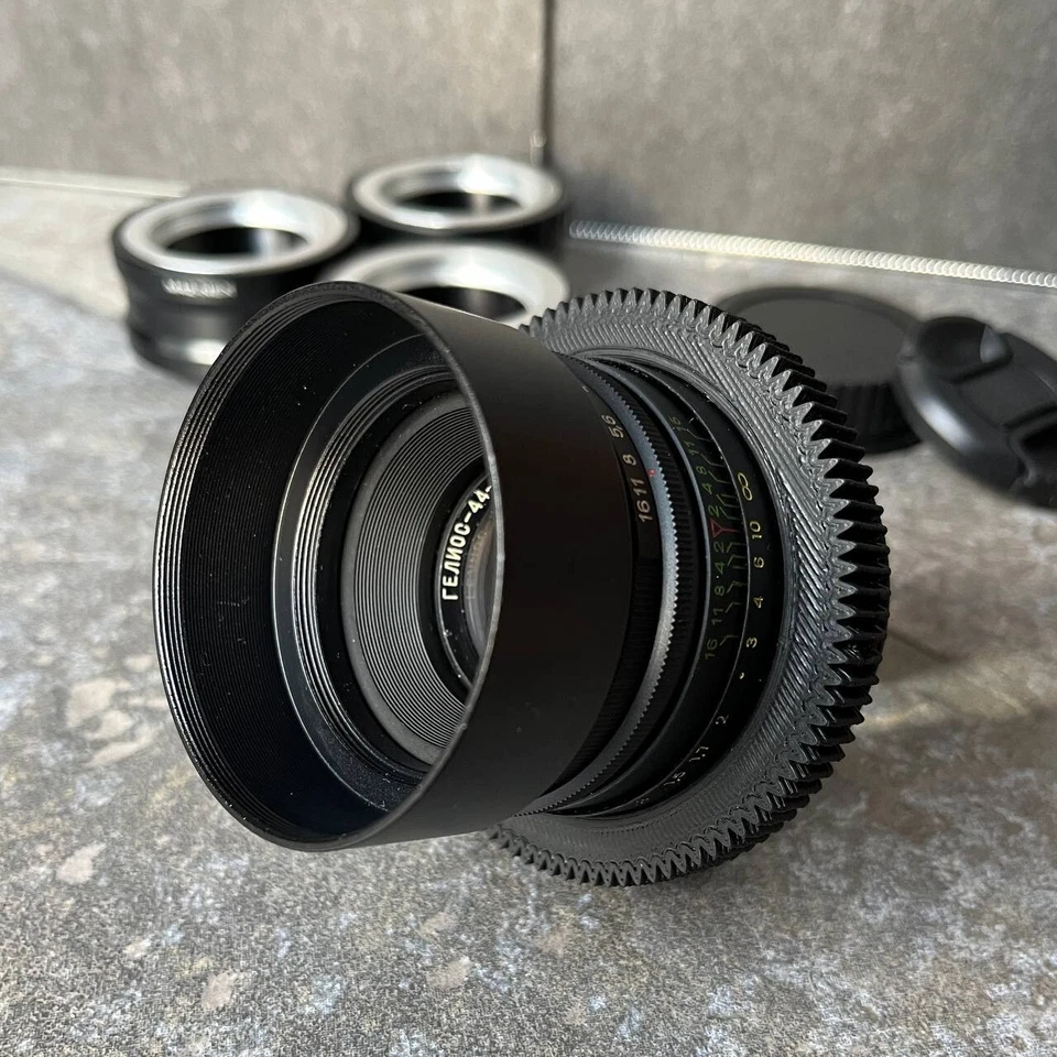 🎥 Objetivo Helios 44 CINE Mod 2/58 mm BOKEH FLARE Montura Canon EF Foto 2 de 4