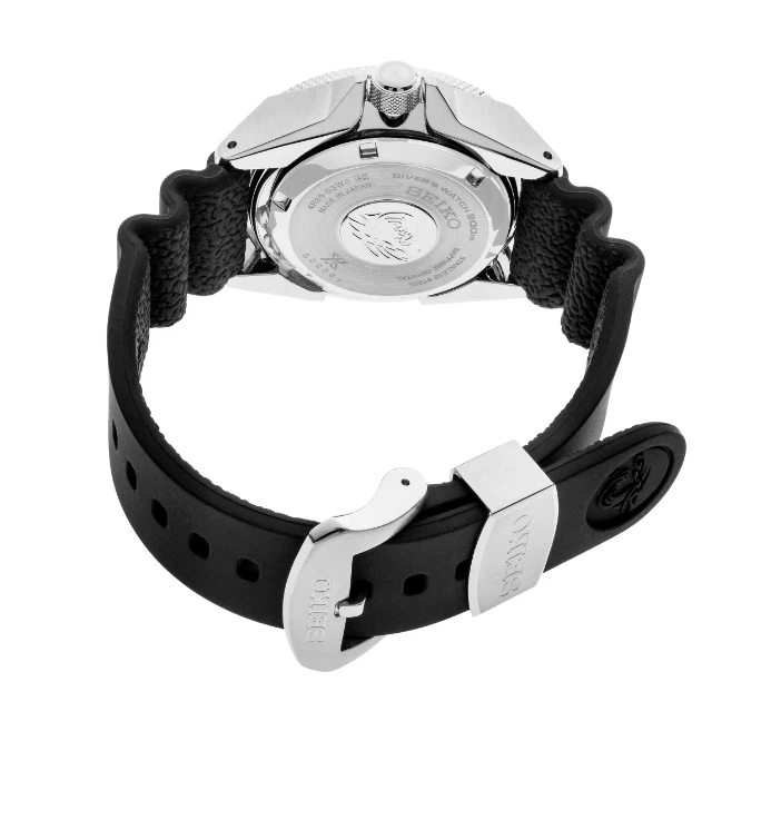 Seiko Turtle Prospex Automatic Dive Black Dial Black Silicone Men's Watch SRPE93 - Image 2 of 2