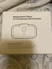 12-Pack Replacement Filters for Petlibro Dockstream Cat Water Fountain... 