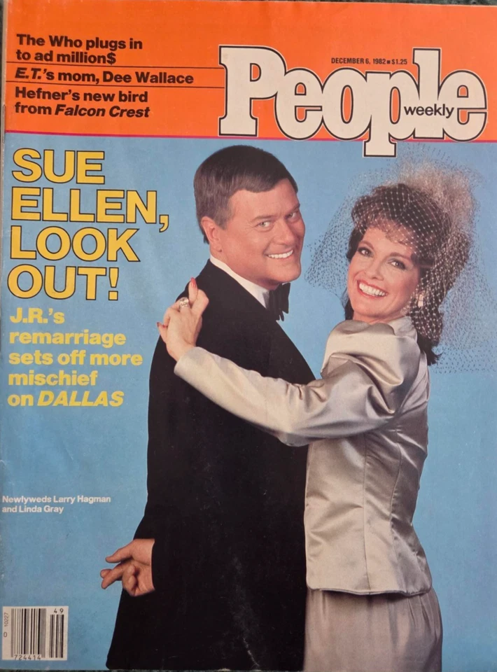 Vintage PEOPLE Magazine, December 6, 1982, LARRY HAGMAN, J.R. EWING, DALLAS - Image 1 of 1